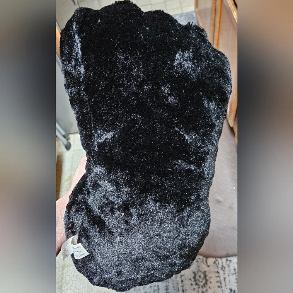 RBI Black Bear Paw Accent Pillow 17